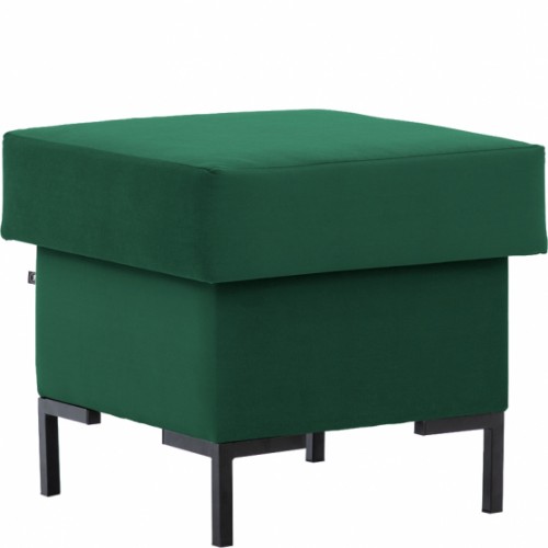 Pufs SOLVO , Melns/Fabric 17034 Pufs SOLVO , Melns/Fabric 17034